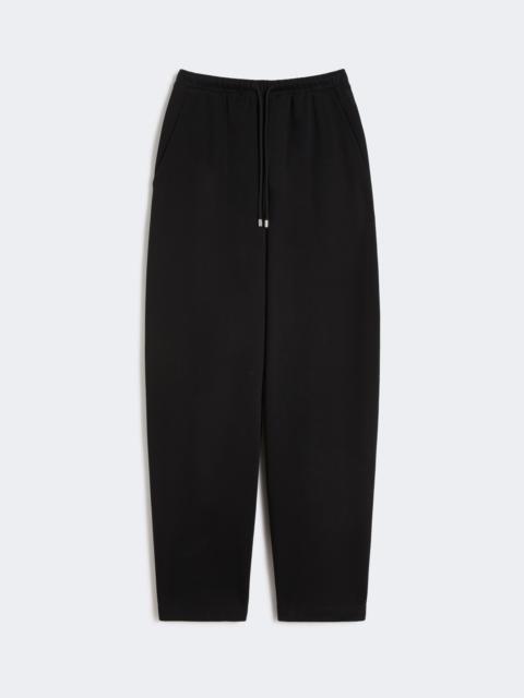 Sportmax Fleece trousers - BLACK
