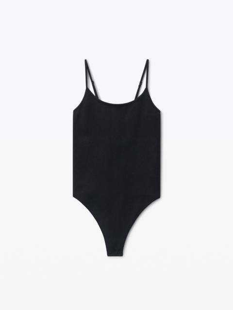 Alexander Wang cami bodysuit in ribbed jersey