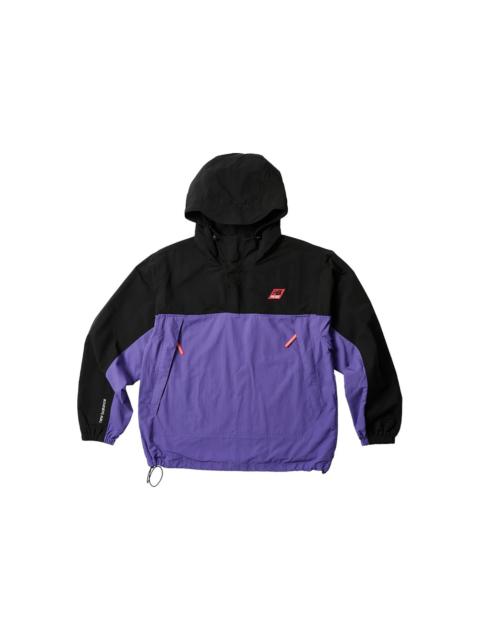 PALACE Palace x New Balance Pop Over Shell Jacket Black/Purple