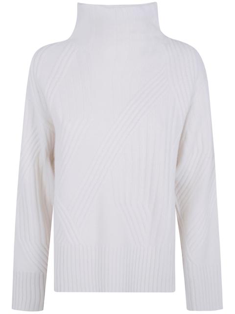 JOSEPH Sweater Soft Wool Ribs Turtleneck "Isabel"