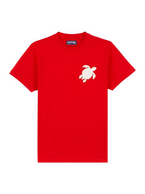 Vilebrequin Men Cotton T-Shirt Turtle Patch