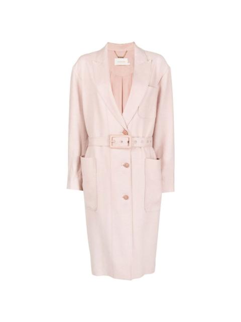 Zimmermann belted button-up coat