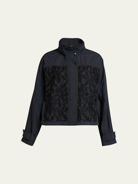 Moncler Epimedium Embroidered Jacket