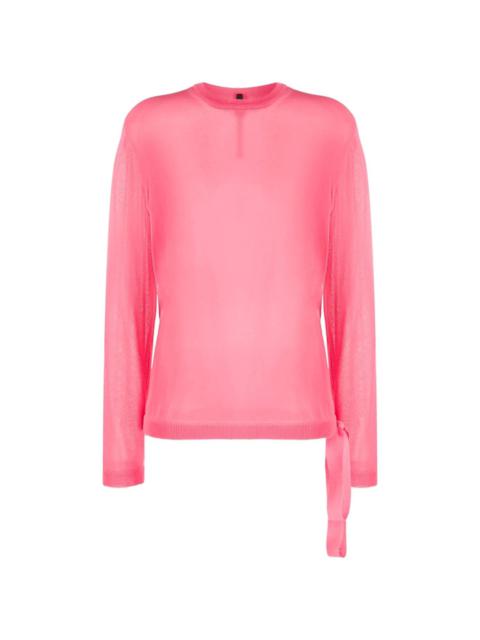 Sara Lanzi crew-neck jumper