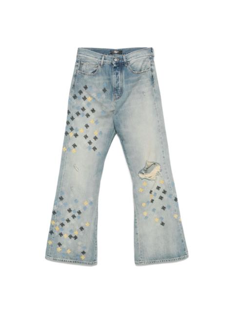 AMIRI MA Quad embroidered jeans