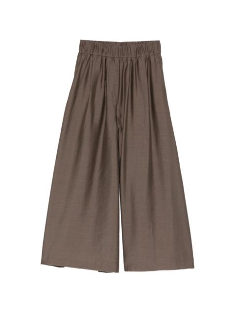 PESERICO elasticated-waistband trousers
