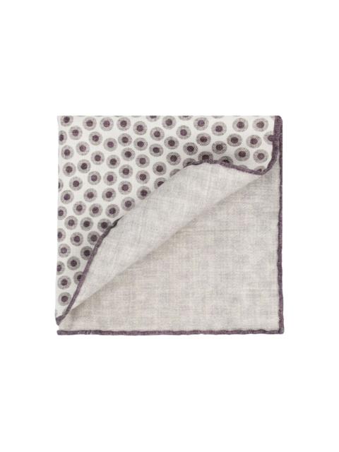 Brunello Cucinelli polka-dot pocket square