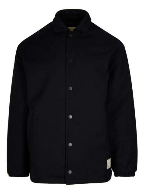 EMPORIO ARMANI embroidered-logo jacket
