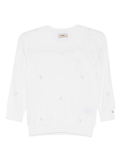 Herno smbellished top