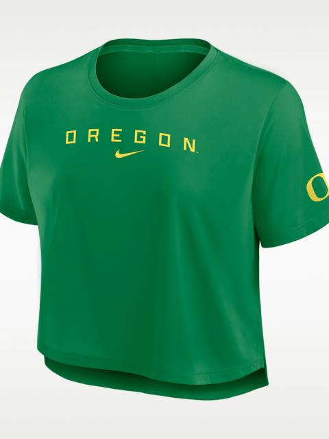 Nike Oregon Premium Performance Women's Nike Dri-FIT Cropped Top