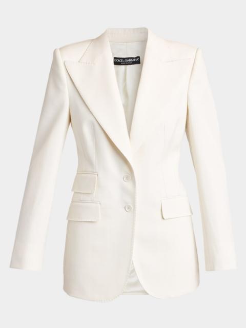 Dolce & Gabbana Single-Breasted Blazer Jacket