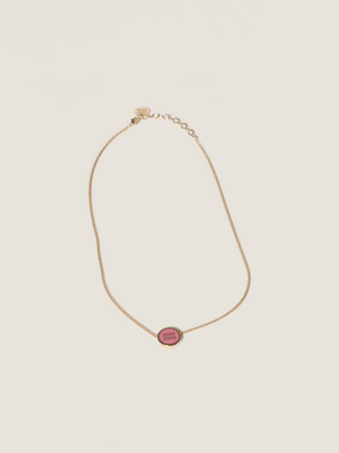 Miu Miu Metal necklace
