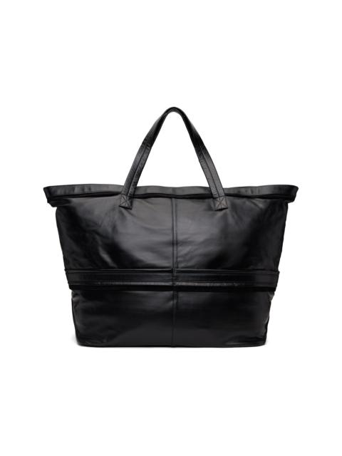 XLIM Black EP.6 01 Leather Duffle Bag