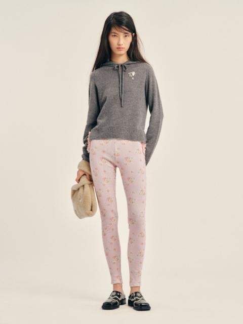 Simone Rocha Pointelle Ruffle Frill Long Johns