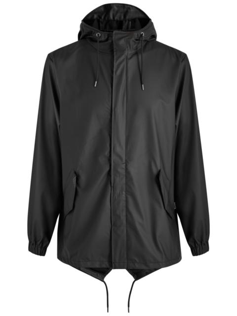 RAINS Rains Hooded Rubberised Parka