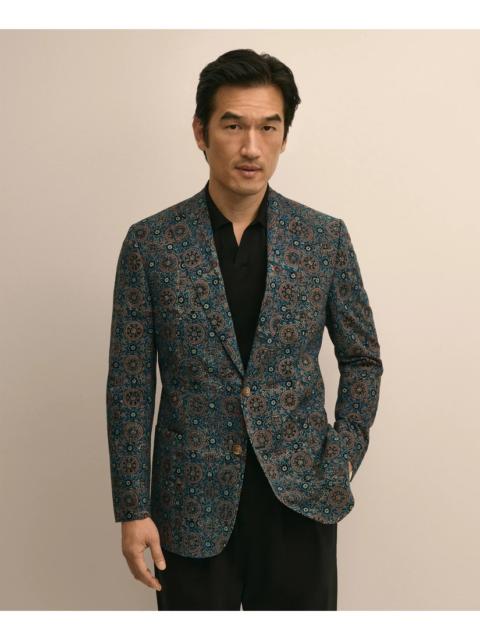 Brooks Brothers Classic Fit Cotton Medallion Mosaic Sport Coat
