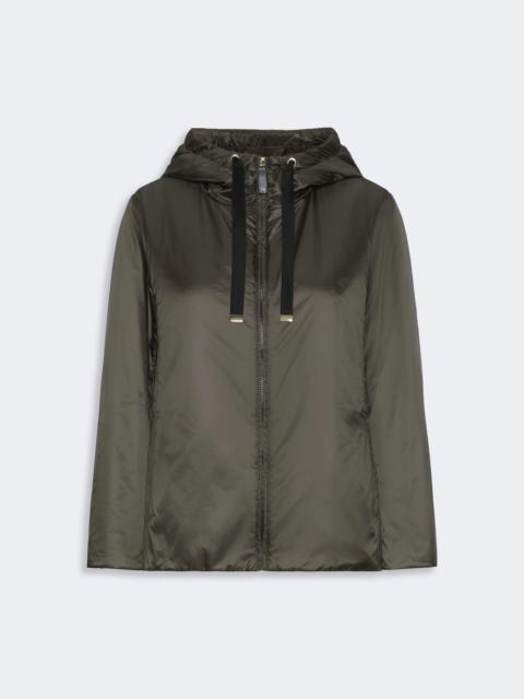 Max Mara GREENH Padded water-repellent hooded jacket - KAKI
