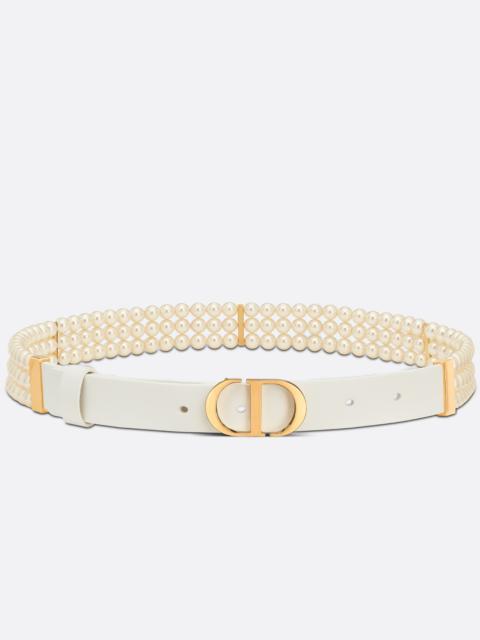 Dior Dior Caro Pearls Belt