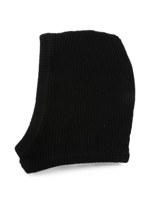 Rick Owens Rick Owens Ribbed-knit Balaclava