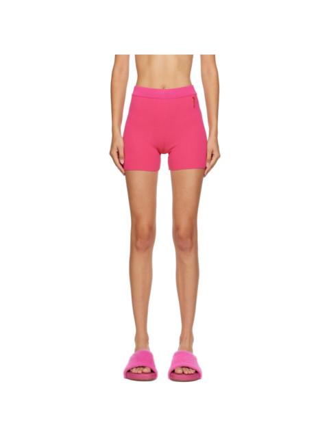 JACQUEMUS Pink 'Le Short Pralu' Shorts