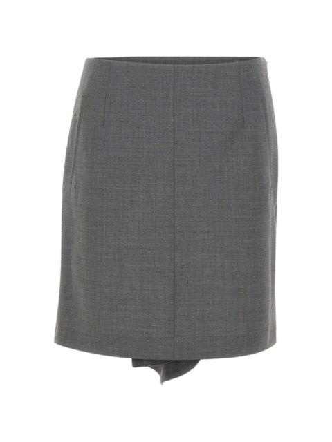 The Garment Grand Slip asymmetric-hem mini skirt