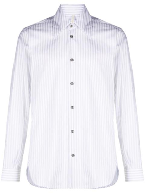 SUNFLOWER Please striped cotton shirt