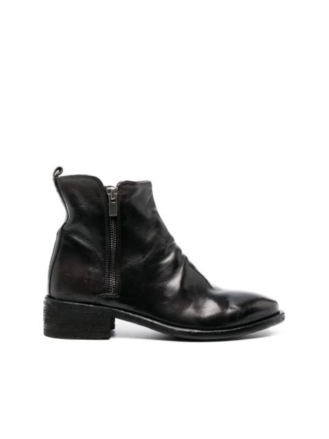OFFICINE CREATIVE Seline 40mm leather boots