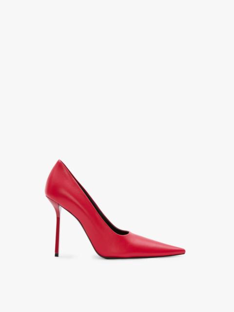 Victoria Beckham Victoria Stiletto Pump 100 In Red Leather