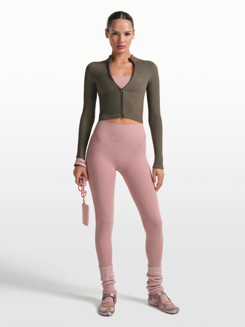 Nike NikeSKIMS Ribbed Seamless Women's Cropped Full-Zip Jacket