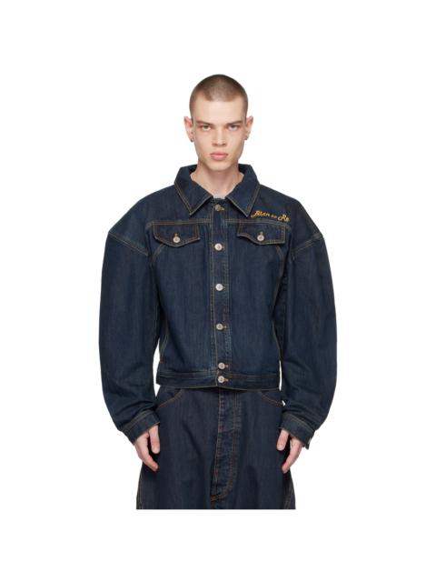 Vivienne Westwood Navy Boxer Denim Jacket