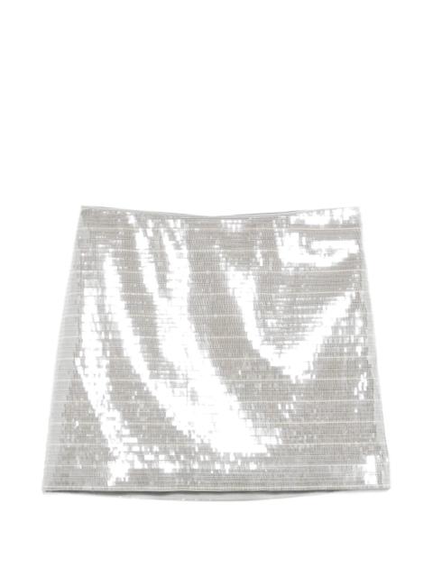 SYSTEM System Sequin-embellished Mini Skirt