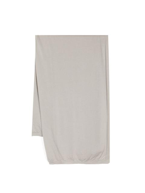 Rick Owens knitted cashmere scarf