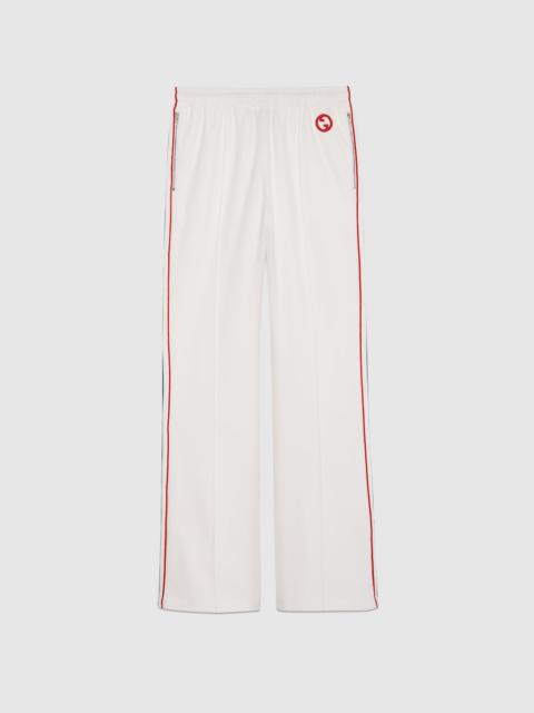 GUCCI Technical jersey pant with Web