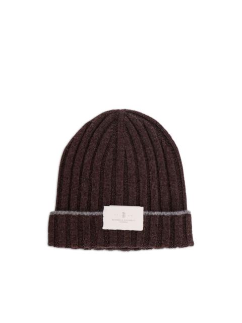 Brunello Cucinelli ribbed cashmere beanie