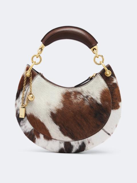 Chloé Chloé Banana Small calf hair top-handle bag