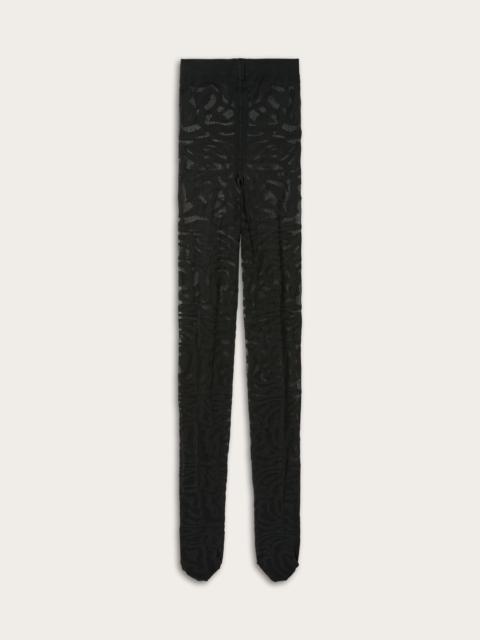 PUCCI LABIRINTO PRINT JACQUARD TIGHTS