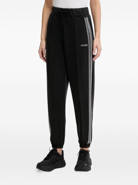 GUESS USA Berthe elasticated-waistband track pants