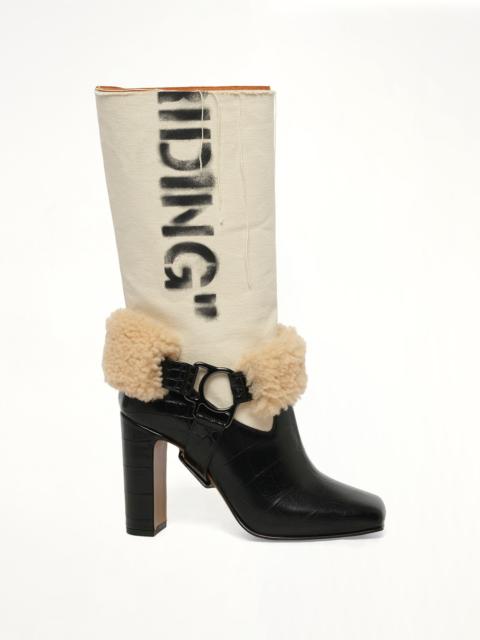 Off-White For Riding Low Boot in Black