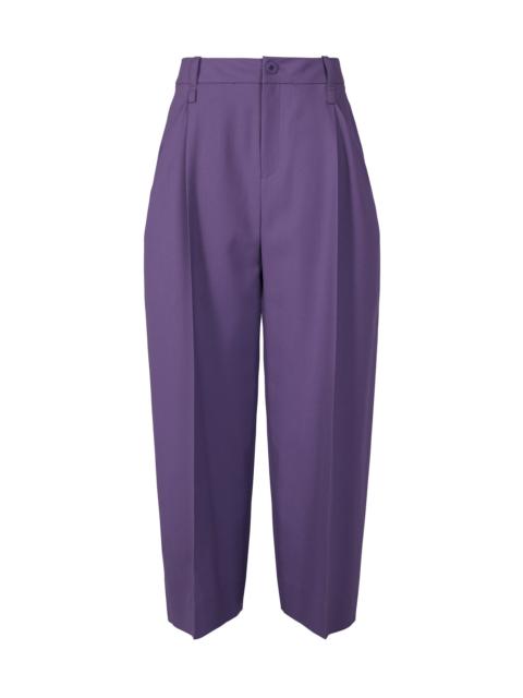 ISSEY MIYAKE BELTED WOOL PANTS
