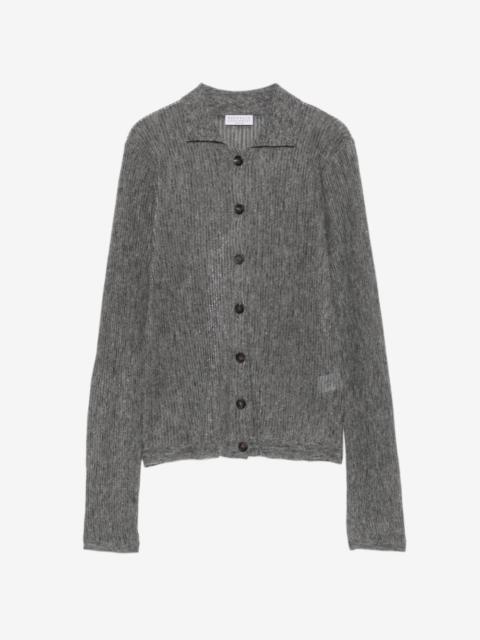 Brunello Cucinelli ribbed-knit button-up cardigan