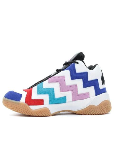 Converse 가로 VLTG 중앙 '화이트 멀티 컬러' 566792C