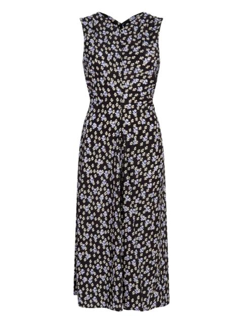 Proenza Schouler Ella floral-print sleeveless midi dress