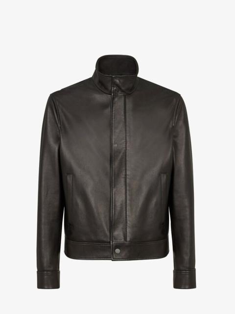 FENDI Black leather jacket
