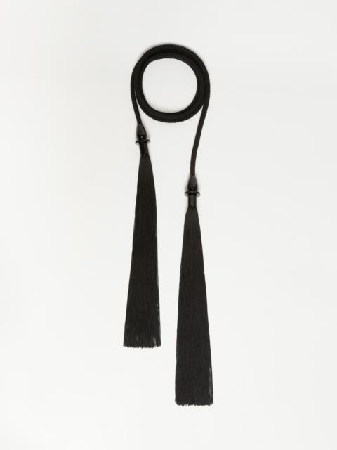 Max Mara TASSELROPE Tubular tassel belt