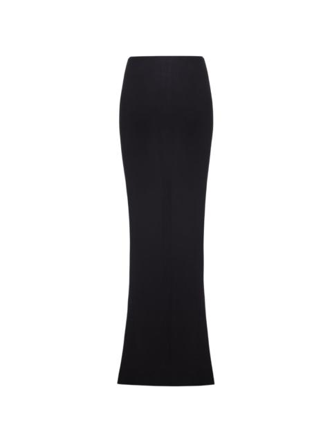 Rick Owens cut-out maxi skirt