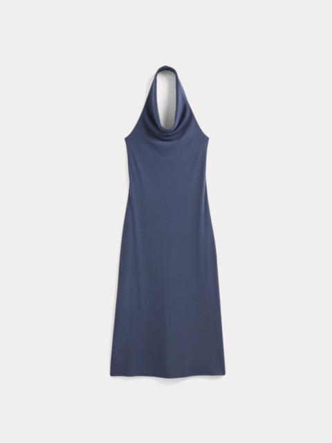 EVERLANE COWLNECK HALTER DRESS IN BUTTERKNIT