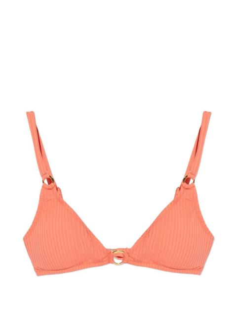 MELISSA ODABASH Montenegro ring-detail bikini top