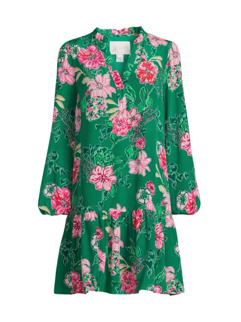Lilly Pulitzer Women's Evaline Floral Silk Dress - Multi