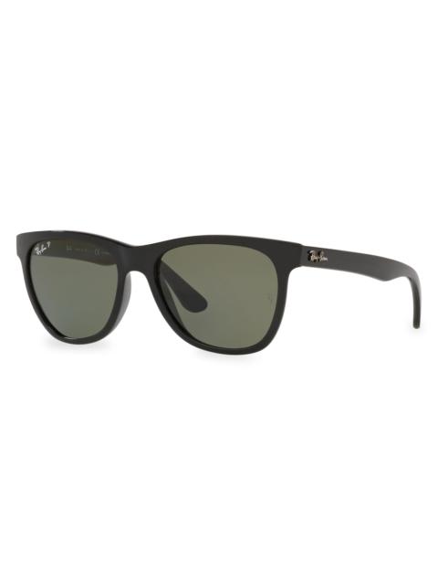 Ray-Ban Women's RB4184 54MM Polarized Square Sunglasses - Black