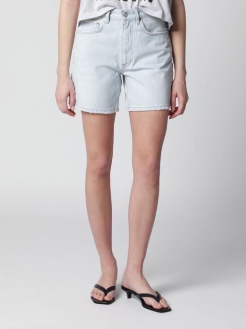 ANINE BING Light blue denim shorts